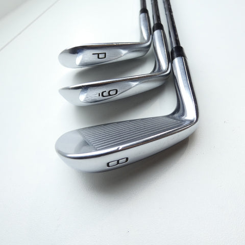 Used Mizuno Pro 223 & 221 Combo Iron Set / 4 - PW / Stiff Flex