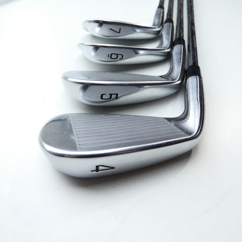 Used Mizuno Pro 223 & 221 Combo Iron Set / 4 - PW / Stiff Flex