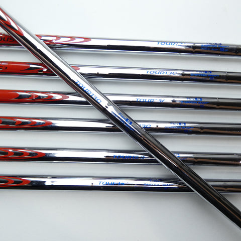Used Mizuno Pro 223 & 221 Combo Iron Set / 4 - PW / Stiff Flex