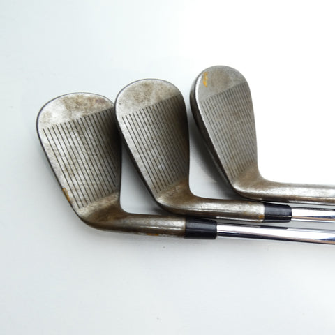 Used TOUR ISSUE Callaway Apex Pro 19 RAW Iron Set / 4 - 9 IRON / Stiff Flex