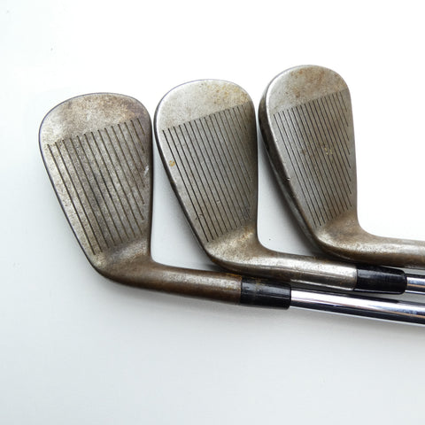 Used TOUR ISSUE Callaway Apex Pro 19 RAW Iron Set / 4 - 9 IRON / Stiff Flex