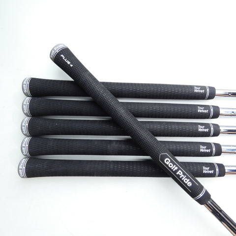 Used TOUR ISSUE Callaway Apex Pro 19 RAW Iron Set / 4 - 9 IRON / Stiff Flex