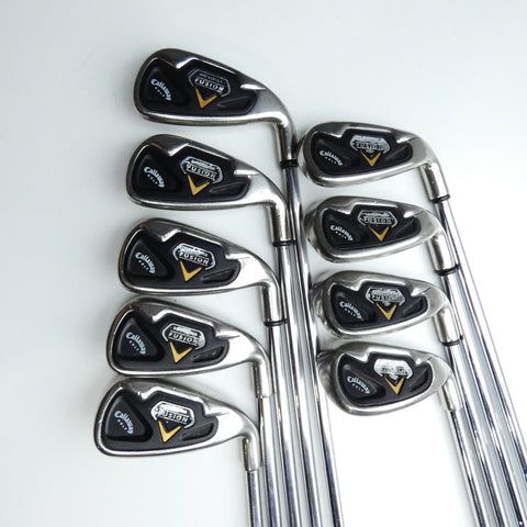 Used Callaway Fusion Iron Set / 4 - SW + AW / Uniflex