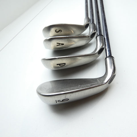Used Callaway Fusion Iron Set / 4 - SW + AW / Uniflex