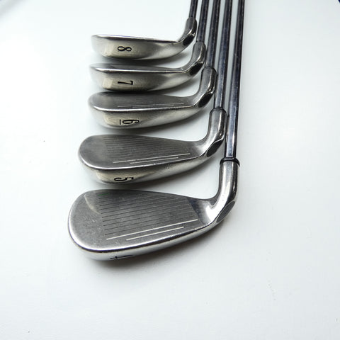 Used Callaway Fusion Iron Set / 4 - SW + AW / Uniflex