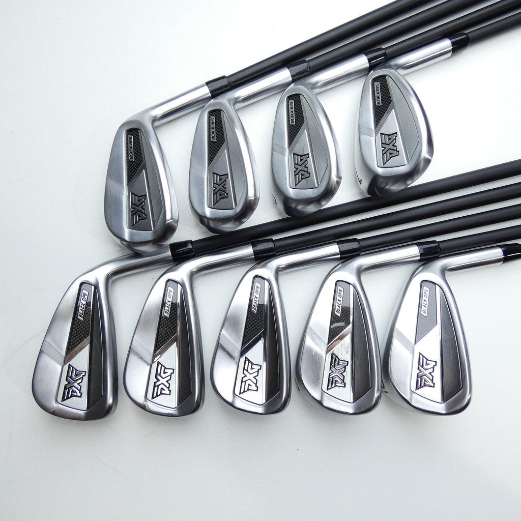 Used PXG Black Ops Chrome Iron Set / 5 - SW + GW + LW / Senior Flex