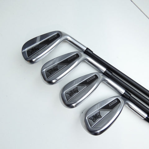 Used PXG Black Ops Chrome Iron Set / 5 - SW + GW + LW / Senior Flex
