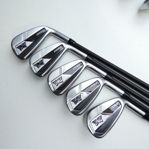 Used PXG Black Ops Chrome Iron Set / 5 - SW + GW + LW / Senior Flex