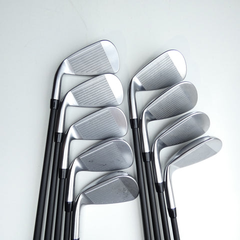 Used PXG Black Ops Chrome Iron Set / 5 - SW + GW + LW / Senior Flex