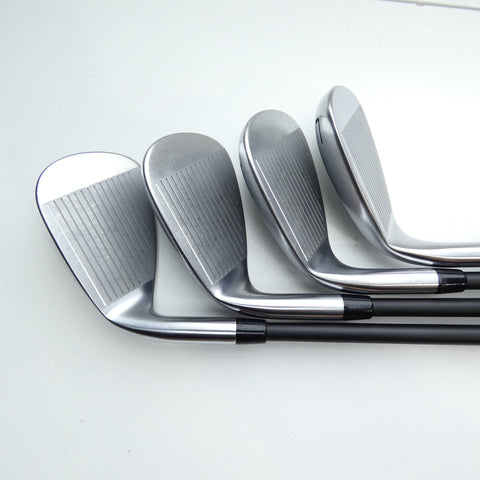 Used PXG Black Ops Chrome Iron Set / 5 - SW + GW + LW / Senior Flex