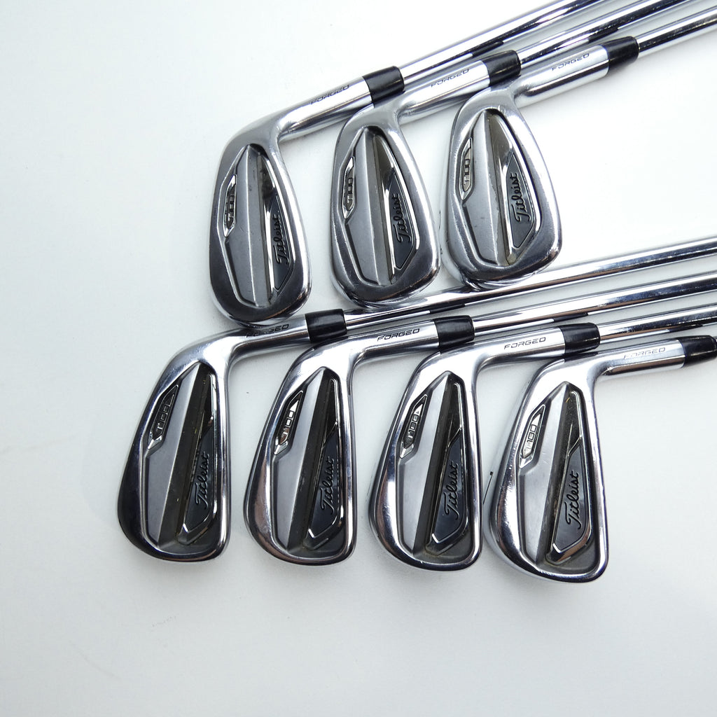 Used Titleist T100 Iron Set / 4 - PW / Regular Flex