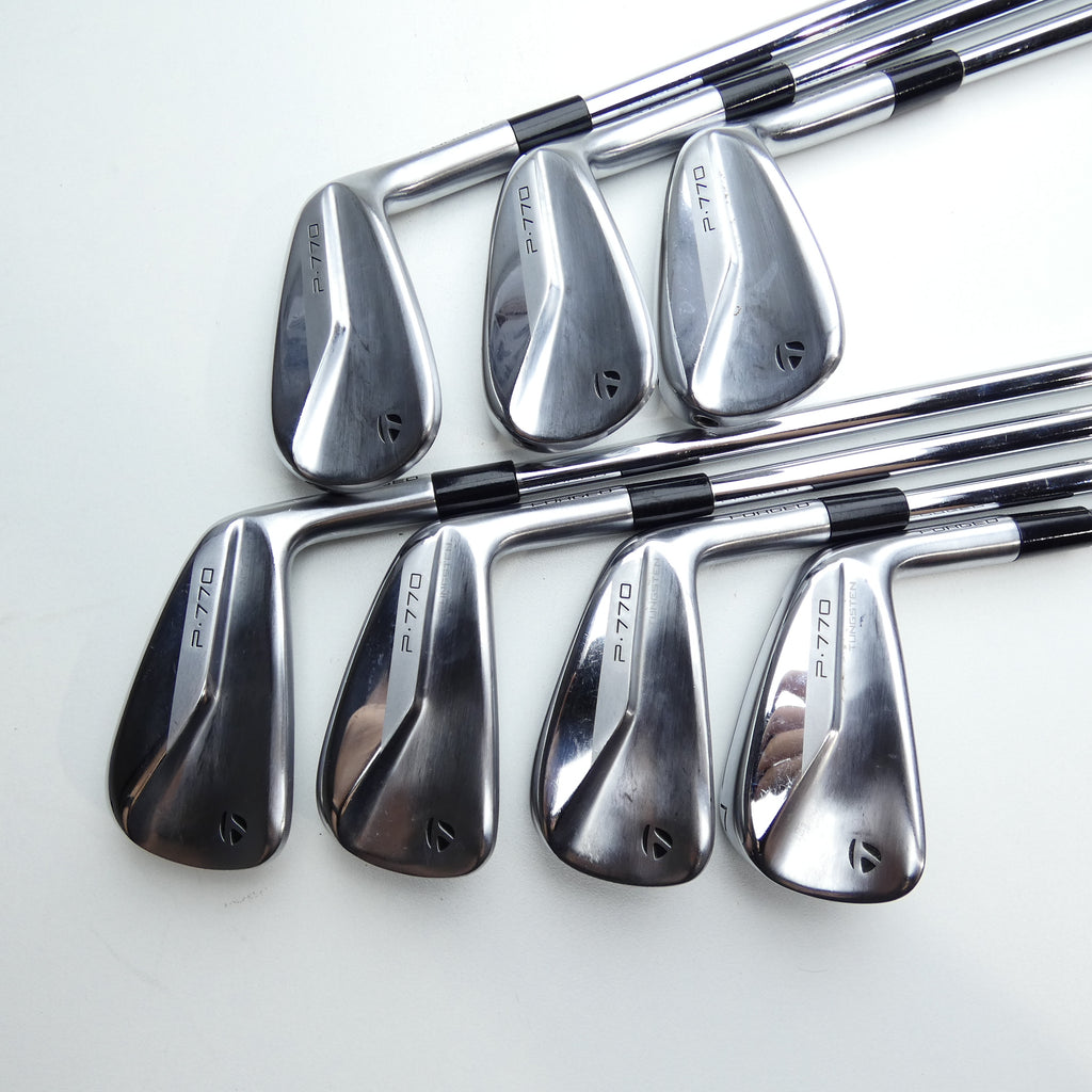 Used TaylorMade P770 2020 Iron Set / 4 - PW / Stiff Flex