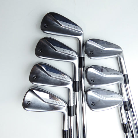 Used TaylorMade P770 2020 Iron Set / 4 - PW / Stiff Flex
