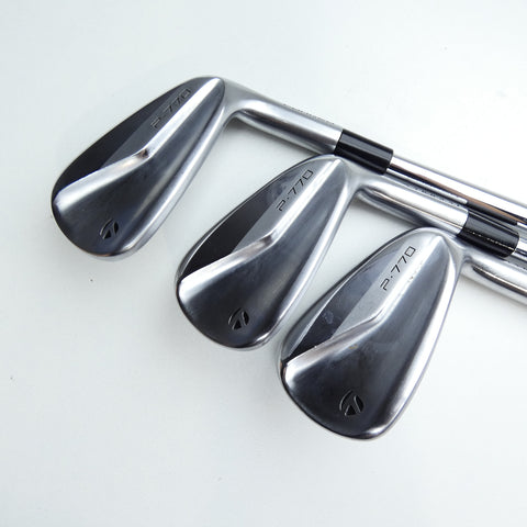 Used TaylorMade P770 2020 Iron Set / 4 - PW / Stiff Flex