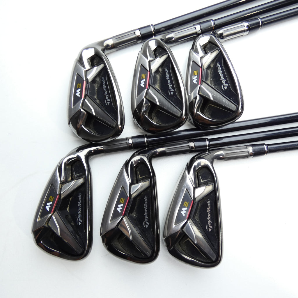 Used TaylorMade M2 2016 Iron Set / 5 - PW / Regular Flex