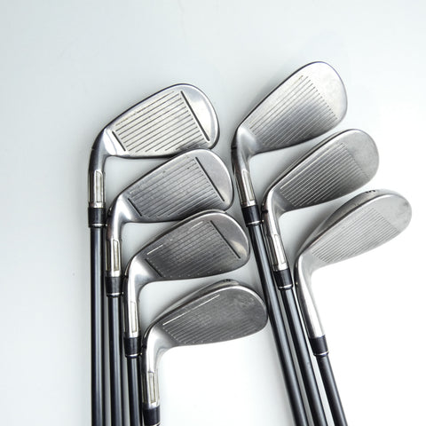 Used TaylorMade M2 2017 Iron Set / 6 - SW + AW / Regular Flex