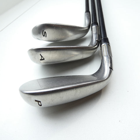 Used TaylorMade M2 2017 Iron Set / 6 - SW + AW / Regular Flex