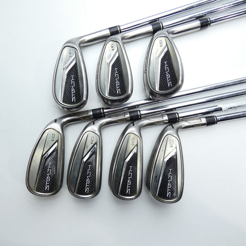 Used TaylorMade Stealth HD Iron Set / 5 - SW / Regular Flex