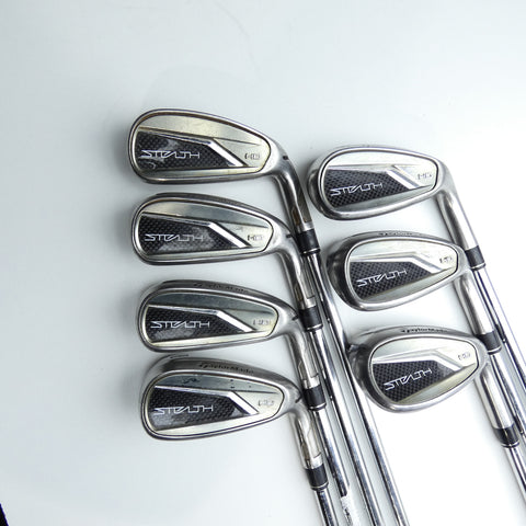 Used TaylorMade Stealth HD Iron Set / 5 - SW / Regular Flex