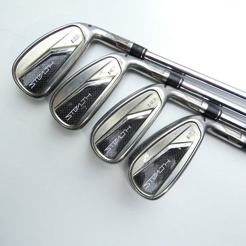 Used TaylorMade Stealth HD Iron Set / 5 - SW / Regular Flex