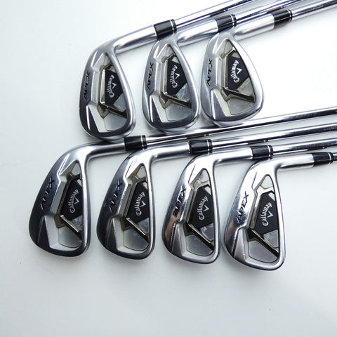 Used Callaway Apex 21 Iron Set / 4 - PW / Stiff Flex