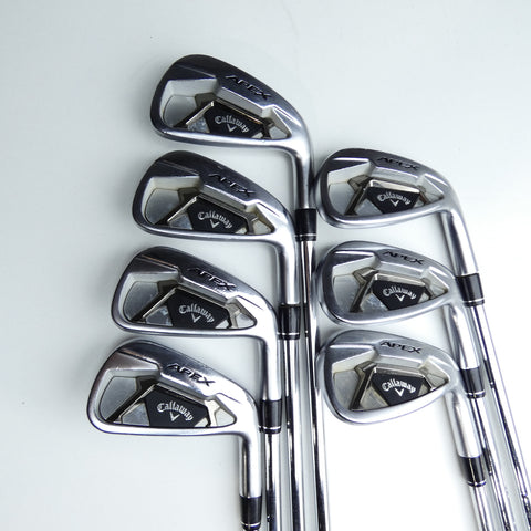 Used Callaway Apex 21 Iron Set / 4 - PW / Stiff Flex