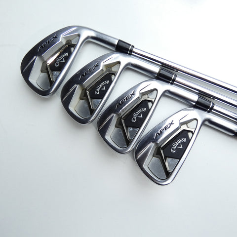 Used Callaway Apex 21 Iron Set / 4 - PW / Stiff Flex