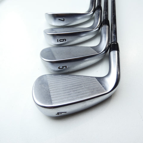 Used Callaway Apex 21 Iron Set / 4 - PW / Stiff Flex