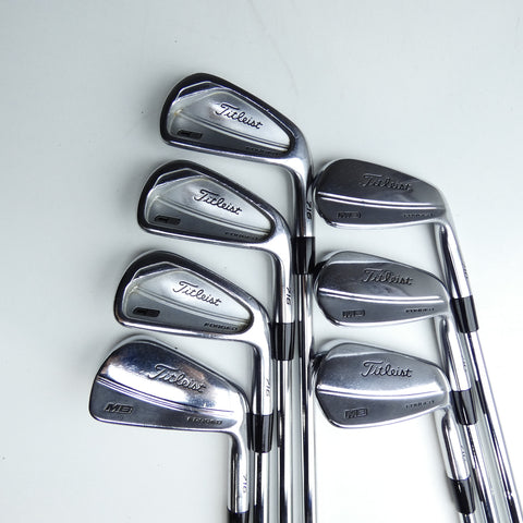 Used Titleist CB 716 & MB 716 Combo Set Iron Set / 4 - PW / Stiff Flex
