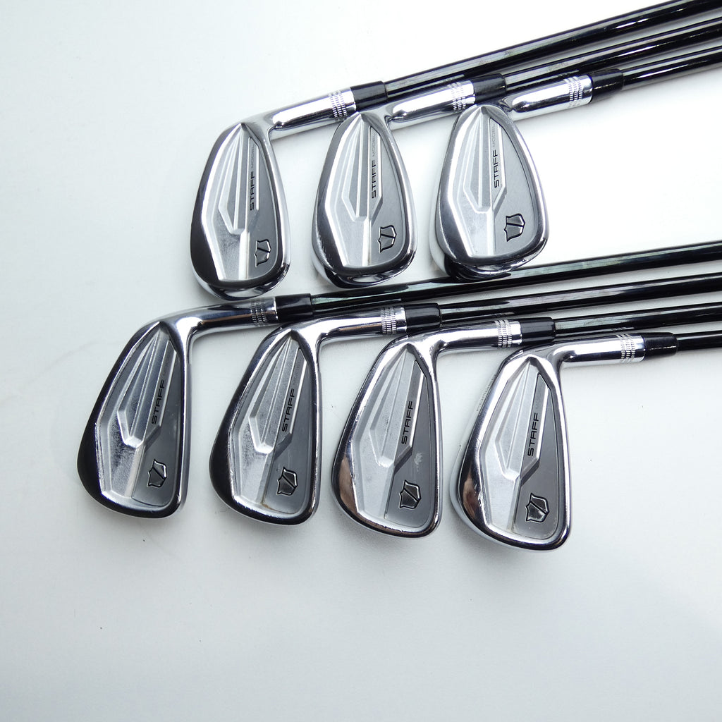 Used Wilson Staff Model CB 2024 Iron Set / 4 - PW / Stiff Flex