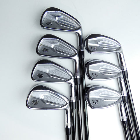 Used Wilson Staff Model CB 2024 Iron Set / 4 - PW / Stiff Flex