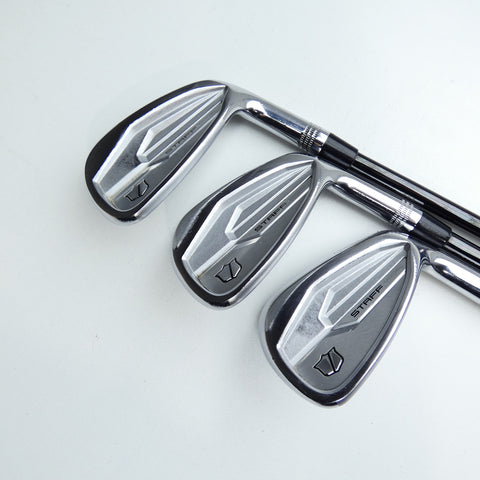 Used Wilson Staff Model CB 2024 Iron Set / 4 - PW / Stiff Flex