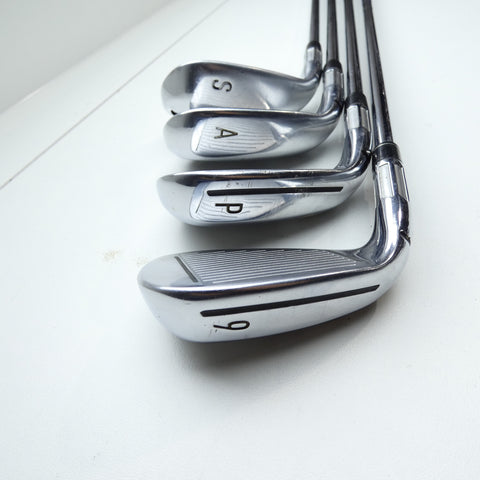 Used TaylorMade M CGB Iron Set / 5 - SW + AW / Regular Flex
