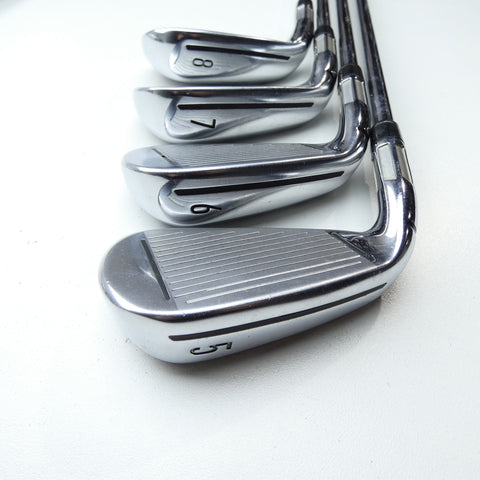 Used TaylorMade M CGB Iron Set / 5 - SW + AW / Regular Flex