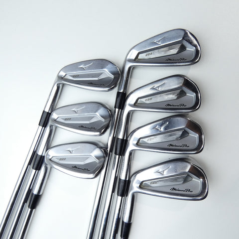 Used Mizuno Pro 223 Iron Set / 4 - PW / X-Stiff Flex