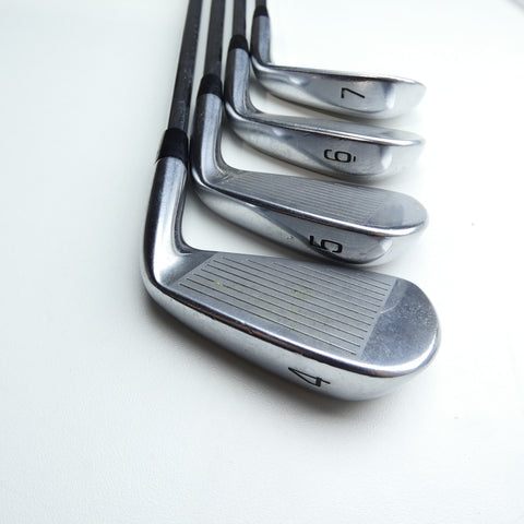 Used Mizuno Pro 223 Iron Set / 4 - PW / X-Stiff Flex
