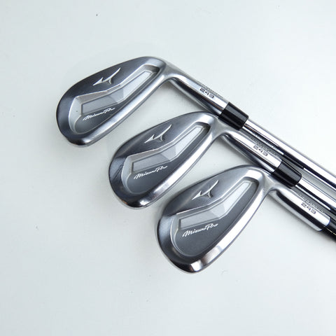 Used Mizuno Pro 243 Iron Set / 4 - PW / Stiff Flex