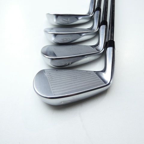 Used Mizuno Pro 243 Iron Set / 4 - PW / Stiff Flex
