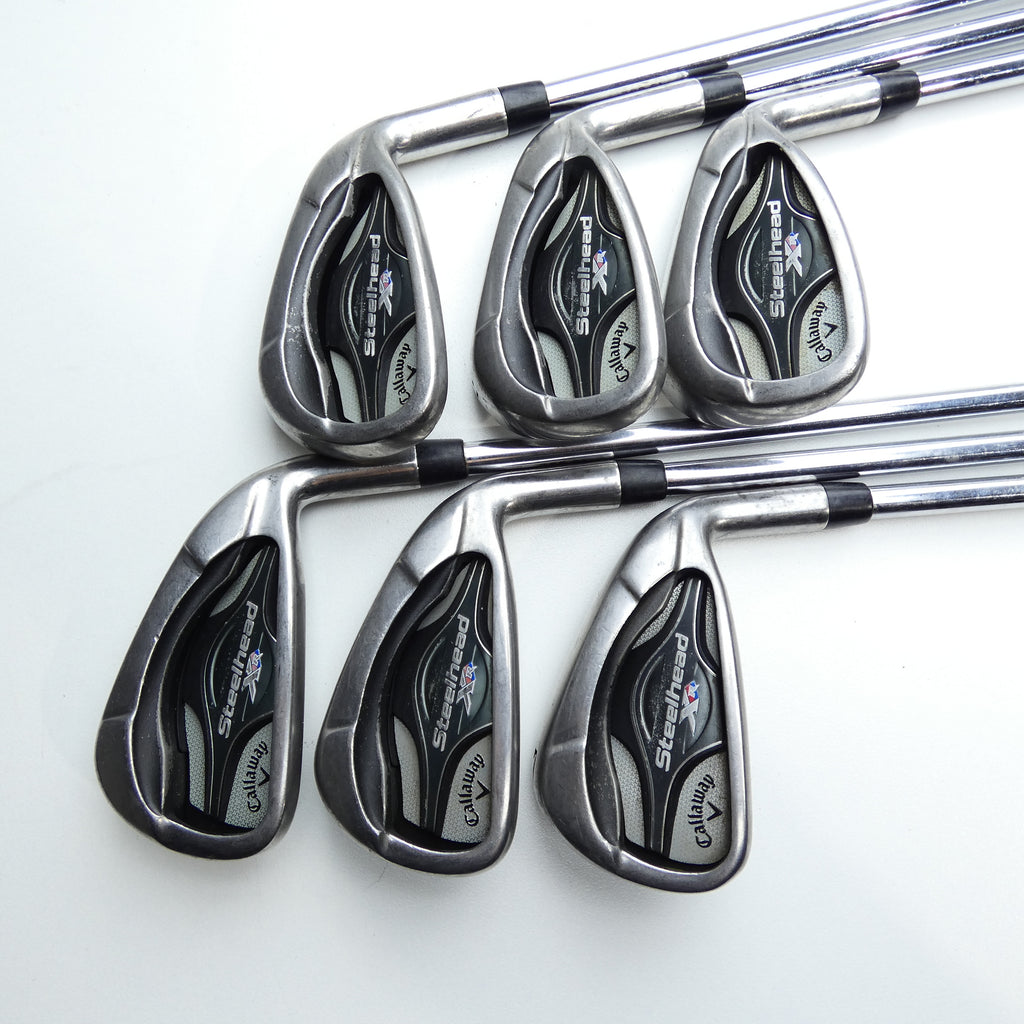 Used Callaway Steelhead XR Iron Set / 5 - PW / Regular Flex