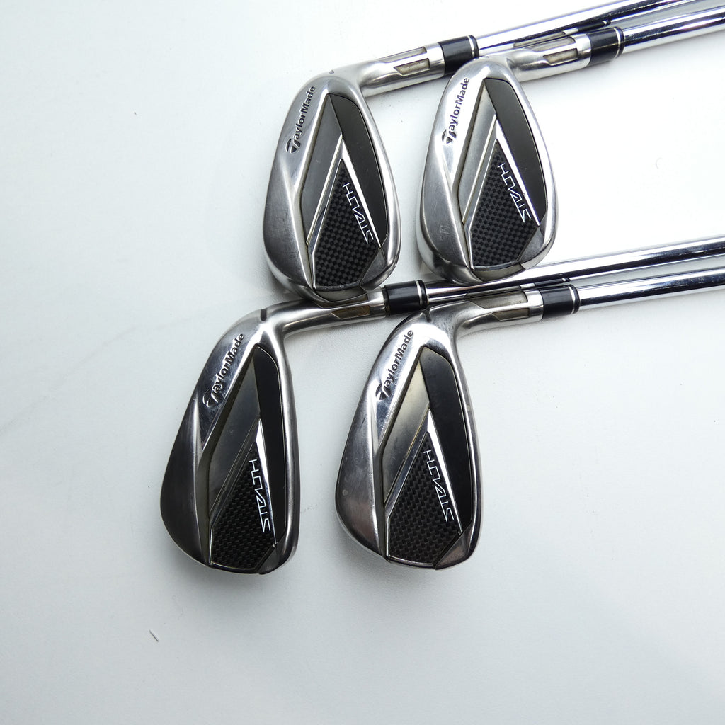 Used TaylorMade Stealth Iron Set / 7 - PW / Regular Flex