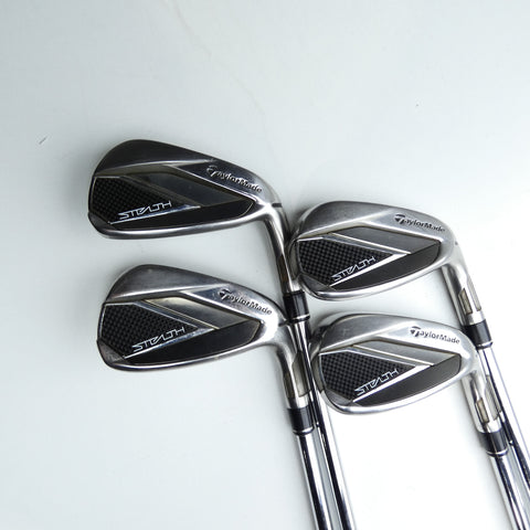 Used TaylorMade Stealth Iron Set / 7 - PW / Regular Flex