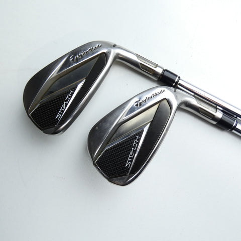 Used TaylorMade Stealth Iron Set / 7 - PW / Regular Flex
