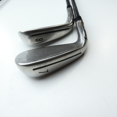 Used TaylorMade Stealth Iron Set / 7 - PW / Regular Flex