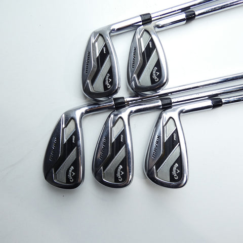 Used Callaway Mavrik Pro Iron Set / 6 - PW / Stiff Flex