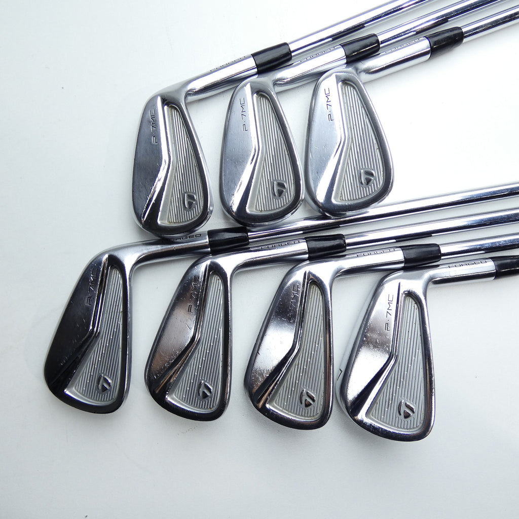 Used TaylorMade P7MC 2020 Iron Set / 4 - PW / Stiff Flex