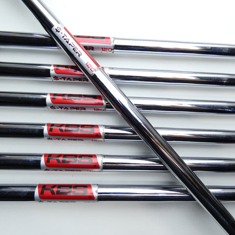 Used TaylorMade P7MC 2020 Iron Set / 4 - PW / Stiff Flex
