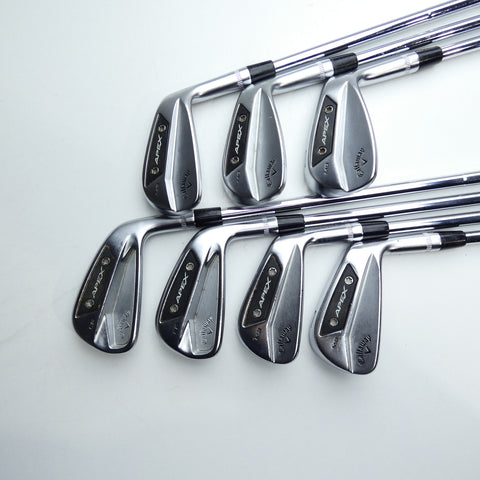 Used Callaway Apex CB & MB 2024 Combo Iron Set / 4 - PW / X-Stiff Flex
