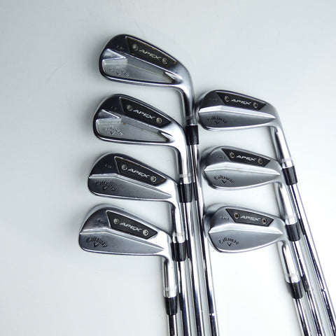 Used Callaway Apex CB & MB 2024 Combo Iron Set / 4 - PW / X-Stiff Flex
