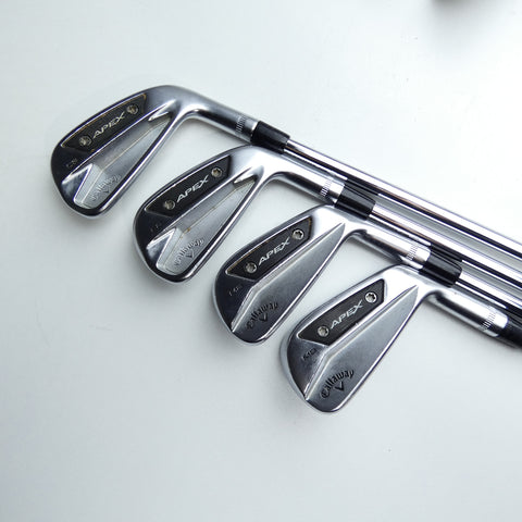 Used Callaway Apex CB & MB 2024 Combo Iron Set / 4 - PW / X-Stiff Flex