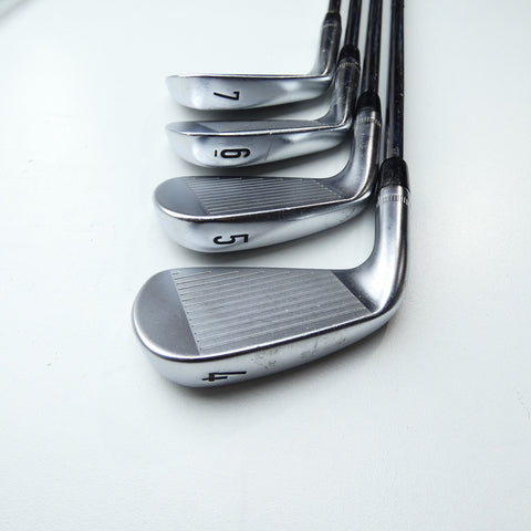Used Callaway Apex CB & MB 2024 Combo Iron Set / 4 - PW / X-Stiff Flex